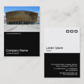 Half&Half Foto 0168 - Millennium Centre, Cardiff, Visitenkarte (Vorne/Hinten)