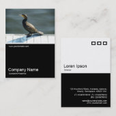 Half&Half Foto 0178 - Kormorant Visitenkarte (Vorne/Hinten)