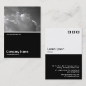 Half&Half Foto 0188 - Abend Sky Visitenkarte (Vorne/Hinten)