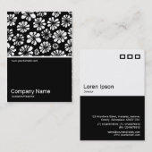 Half&Half Foto 0189 - Blume Visitenkarte (Vorne/Hinten)