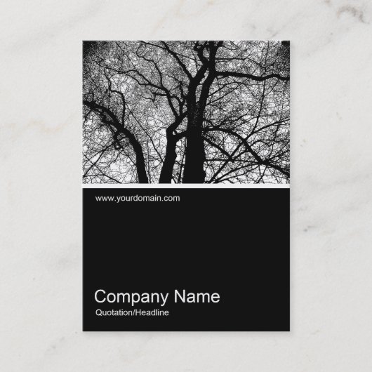 Half&Half Foto 0192 - Hochkontrast Visitenkarte (Vorderseite)