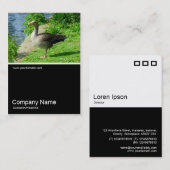 Half&Half Foto 0224 - Graugans Visitenkarte (Vorne/Hinten)