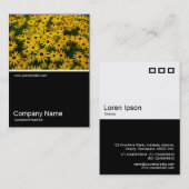 Half&Half Foto 0232 - Schwarz-mit Augen Susans Visitenkarte (Vorne/Hinten)