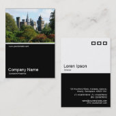 Half&Half Foto 0238 - Schloss Cardiff II Visitenkarte (Vorne/Hinten)