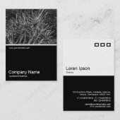 Half&Half-Foto 0301 - Pruned Shrub Visitenkarte (Vorne/Hinten)