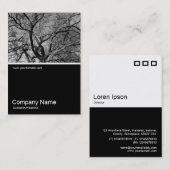 Half&Half Foto 0305 - Magnolia Tree Visitenkarte (Vorne/Hinten)