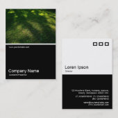 Half&Half Foto 030 - Schatten Visitenkarte (Vorne/Hinten)