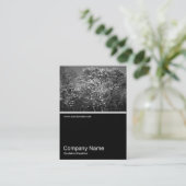 Half&Half Foto 0314 - Magnolia Tree in Blossom Visitenkarte (Stehend Vorderseite)