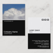 Half&Half Foto 0341 - Cumulonimbus Visitenkarte (Vorne/Hinten)