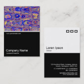 Half&Half Foto 0349 - Fraktal Abstrakt 061012a Visitenkarte (Vorne/Hinten)