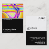 Half&Half Foto 0351 - Fraktal Abstrakt 061012f Visitenkarte (Vorne/Hinten)