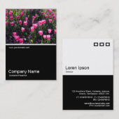 Half&Half Foto 0384 - Bett aus Pink Tulips Visitenkarte (Vorne/Hinten)