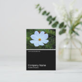 Half&Half Foto 0387 - Weiß Visitenkarte (Stehend Vorderseite)