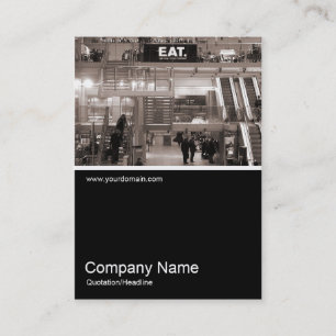 Half&Half Foto 038 - Paddington Station - London Visitenkarte