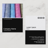 Half&Half-Foto 0394 - Rollen aus Baumwolle Visitenkarte (Vorne/Hinten)