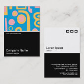 Half&Half Foto 0395 - Abstrakt 170914 Visitenkarte (Vorne/Hinten)