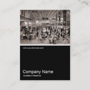 Half&Half Foto 039 - Paddington Station, London Visitenkarte