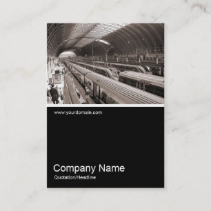 Half&Half Foto 042 - Paddington Station - London Visitenkarte