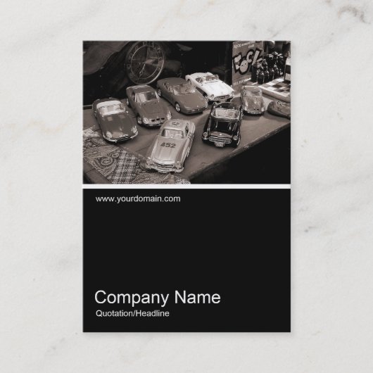 Half&Half Foto 045 - Spielzeugwagen Visitenkarte (Vorderseite)