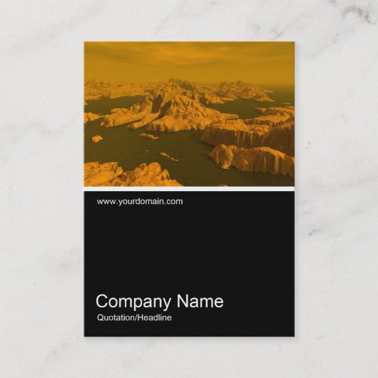 Half&Half Foto 063 - Grüße von Titan Visitenkarte (Vorderseite)