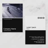 Half&Half Foto 067 - Auf der Sonnenseite Visitenkarte (Vorne/Hinten)