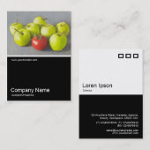 Half&Half Foto 077 - Liebe Apple, Öl Visitenkarte (Vorne/Hinten)