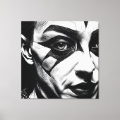 Half Harlequin Leinwanddruck (Vorderseite)