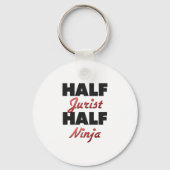 Half Jurist Half Ninja Schlüsselanhänger (Vorderseite)