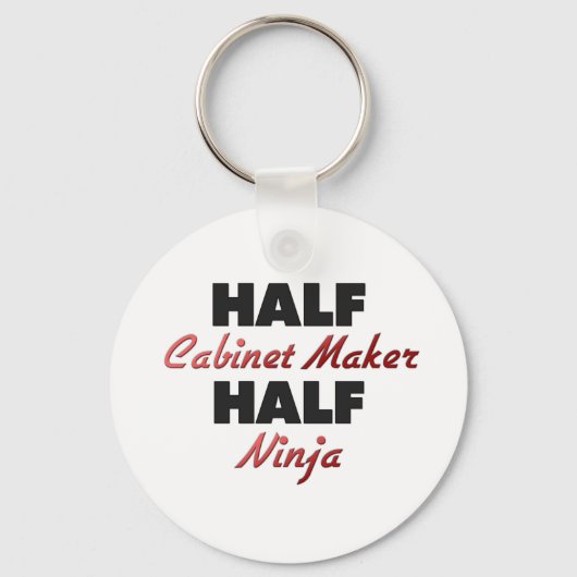 Half Kabinett Maker Half Ninja Schlüsselanhänger (Vorderseite)
