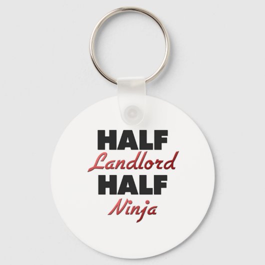 Half Landlord Half Ninja Schlüsselanhänger (Vorderseite)