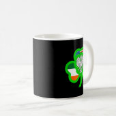 Half Lish Half Irish All St.patrick Lish Irish Ame Kaffeetasse (VorderseiteRechts)