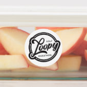 Half-Loopy-Aufkleber Etiketten (Befestigt)