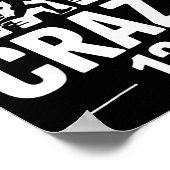 Half Marathon Art For Men Women 13.1 Half Marathon Poster (Ecke)