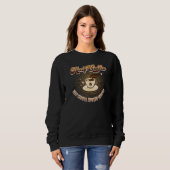 Half Medical Records Director Half Coffee Saying Sweatshirt (Vorne ganz)