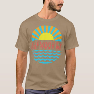 Half Moon Bay Beach Sonne Und Wellen T-Shirt