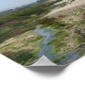 Half Moon Bay Kalifornien Poster (Ecke)