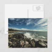 Half Moon Bay Kalifornien Postkarte (Vorne/Hinten)