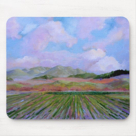 Half Moon Bay Morgen - besonders angefertigt Mousepad (Vorne)