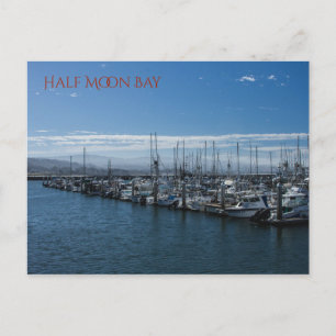 Half Moon Bay Postkarte