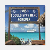 Half Moon Cay Magnet (Vorne)