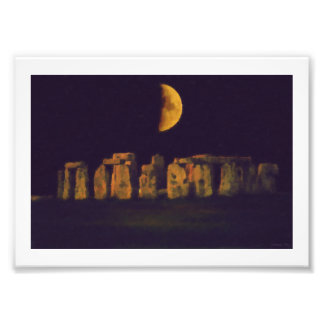 Half Moon Henge Fotodruck