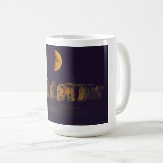Half Moon Henge Kaffeetasse (VorderseiteRechts)
