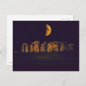 Half Moon Henge Postkarte (Vorne/Hinten)
