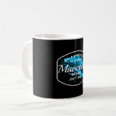 Half Moon Y Mavericks Beach Surfing Gift Travel  Kaffeetasse (Vorderseite Links)
