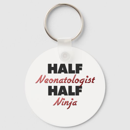 Half Neonatologe Half Ninja Schlüsselanhänger (Vorderseite)