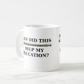 Half nicht lustiger Tasse (Vorderseite Links)