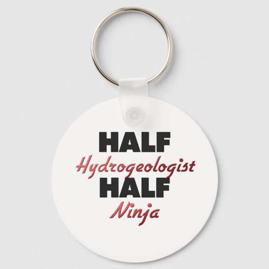 Half Ninja Hydrogeologin Schlüsselanhänger (Vorderseite)