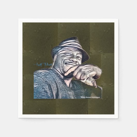 half Pint Metaxa Serviette (Vorderseite)