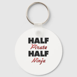 Half Pirate Half Ninja Schlüsselanhänger