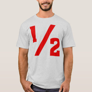 Half - rot T-Shirt